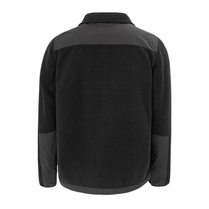 Black - Back - Firetrap Mens Colour Block Fleece Jacket