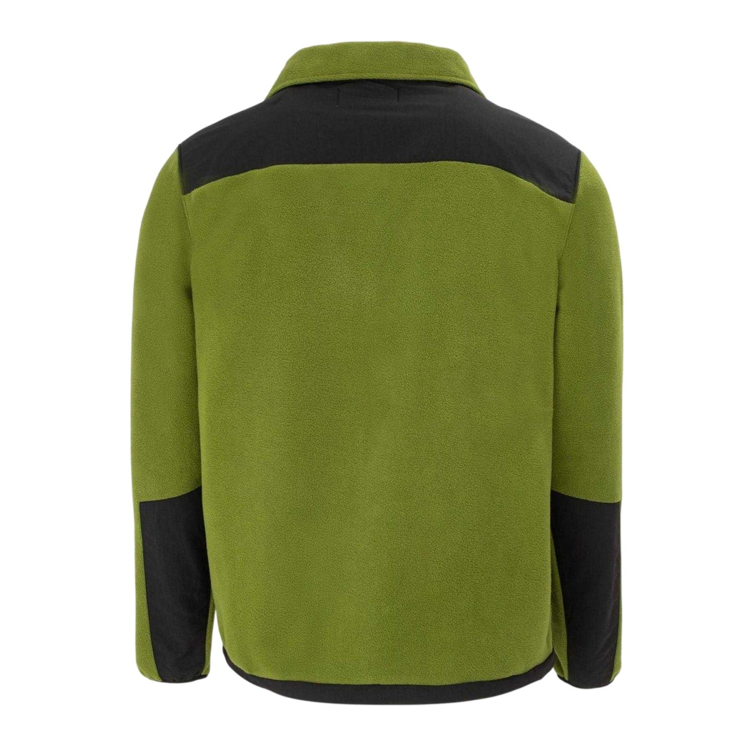 Calla Green - Back - Firetrap Mens Colour Block Fleece Jacket