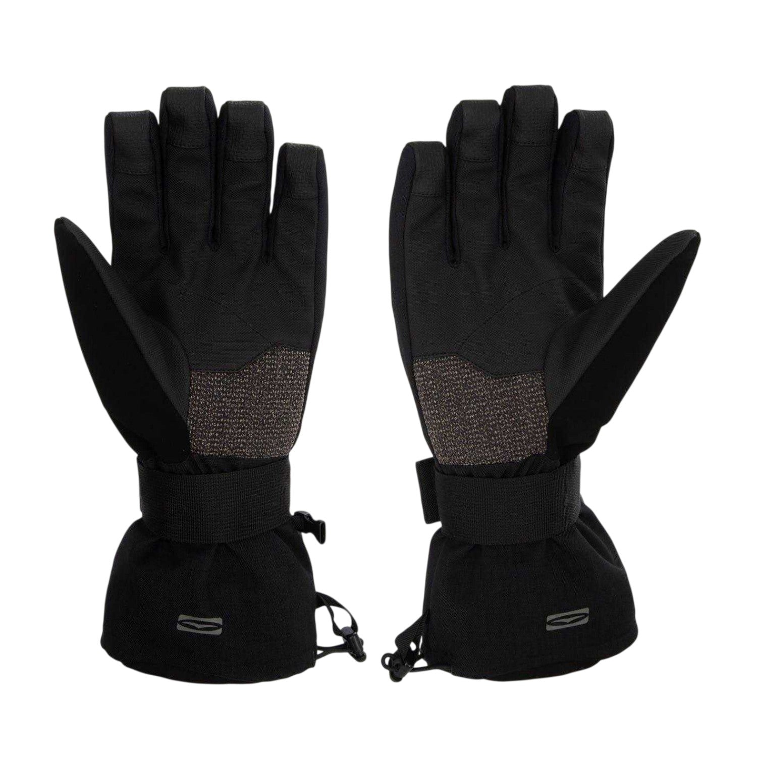 Black - Back - Gul Unisex Adult Powder Ski Gloves