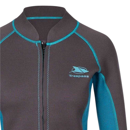 Dark Grey - Side - Trespass Womens-Ladies Skippor Neoprene Top