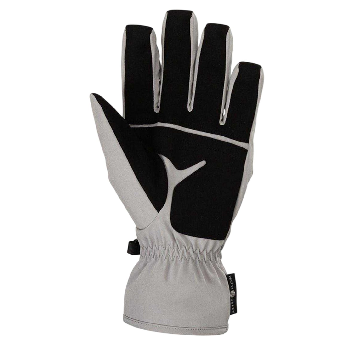Grey - Lifestyle - Pretty Green Unisex Adult Wind Resistant Plain Ski Gloves