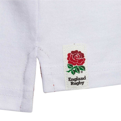 White - Lifestyle - England RFU Mens Crest Long-Sleeved Rugby Jersey