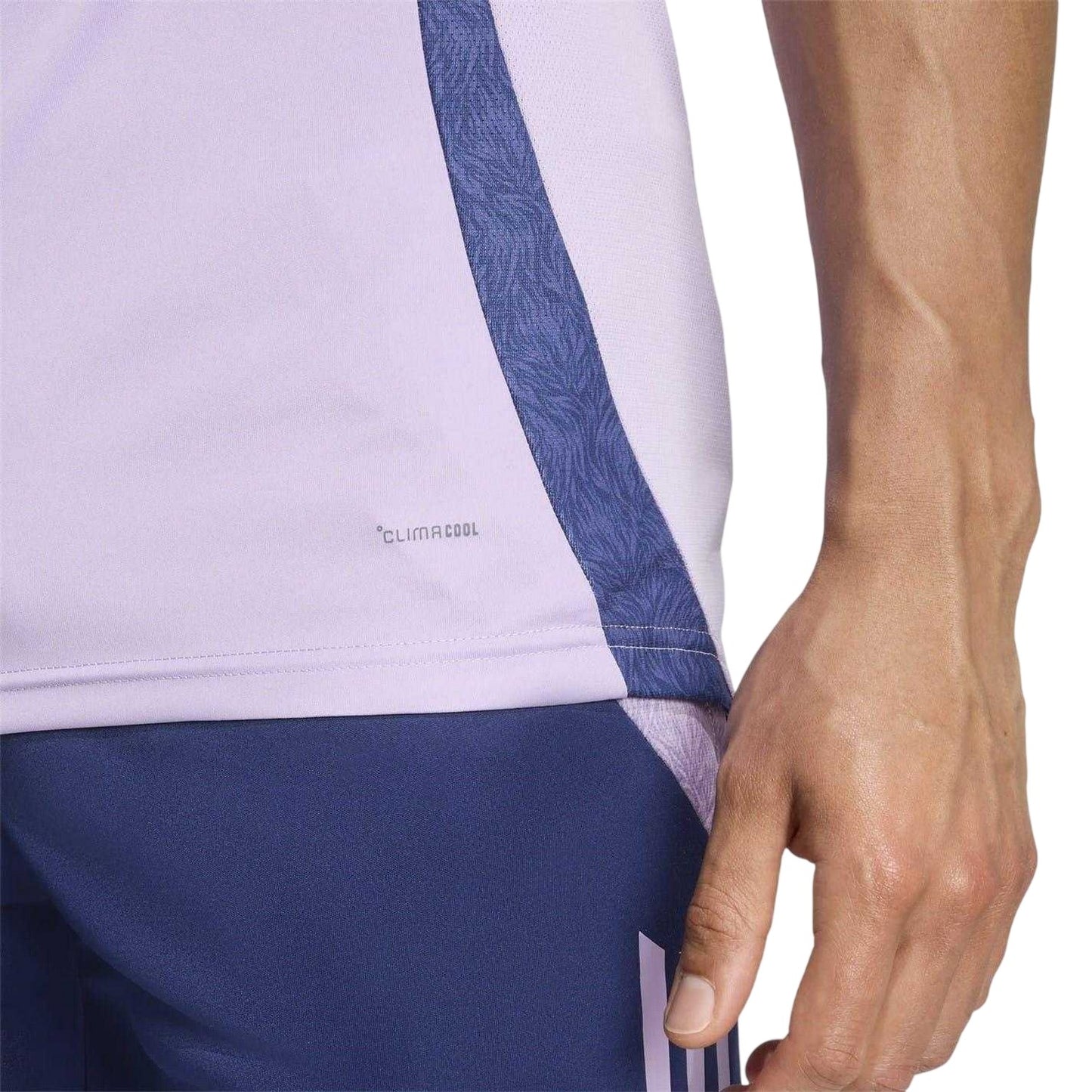 Plum Purple - Pack Shot - France Mens World Cup 2025 Adidas Rugby Vest Top
