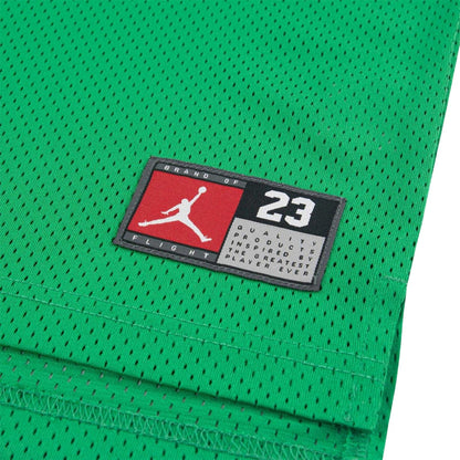 Green - Side - Nike Childrens-Kids Air Jordan Basketball Jersey
