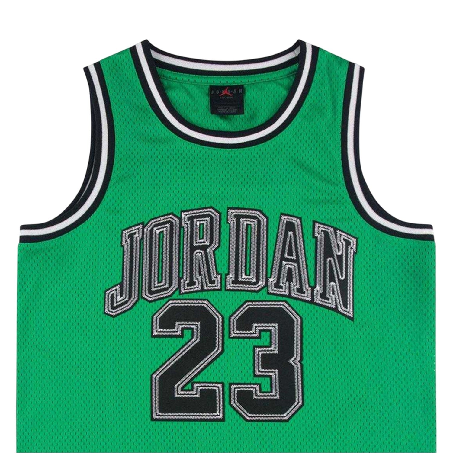Green - Pack Shot - Nike Childrens-Kids Air Jordan Basketball Jersey