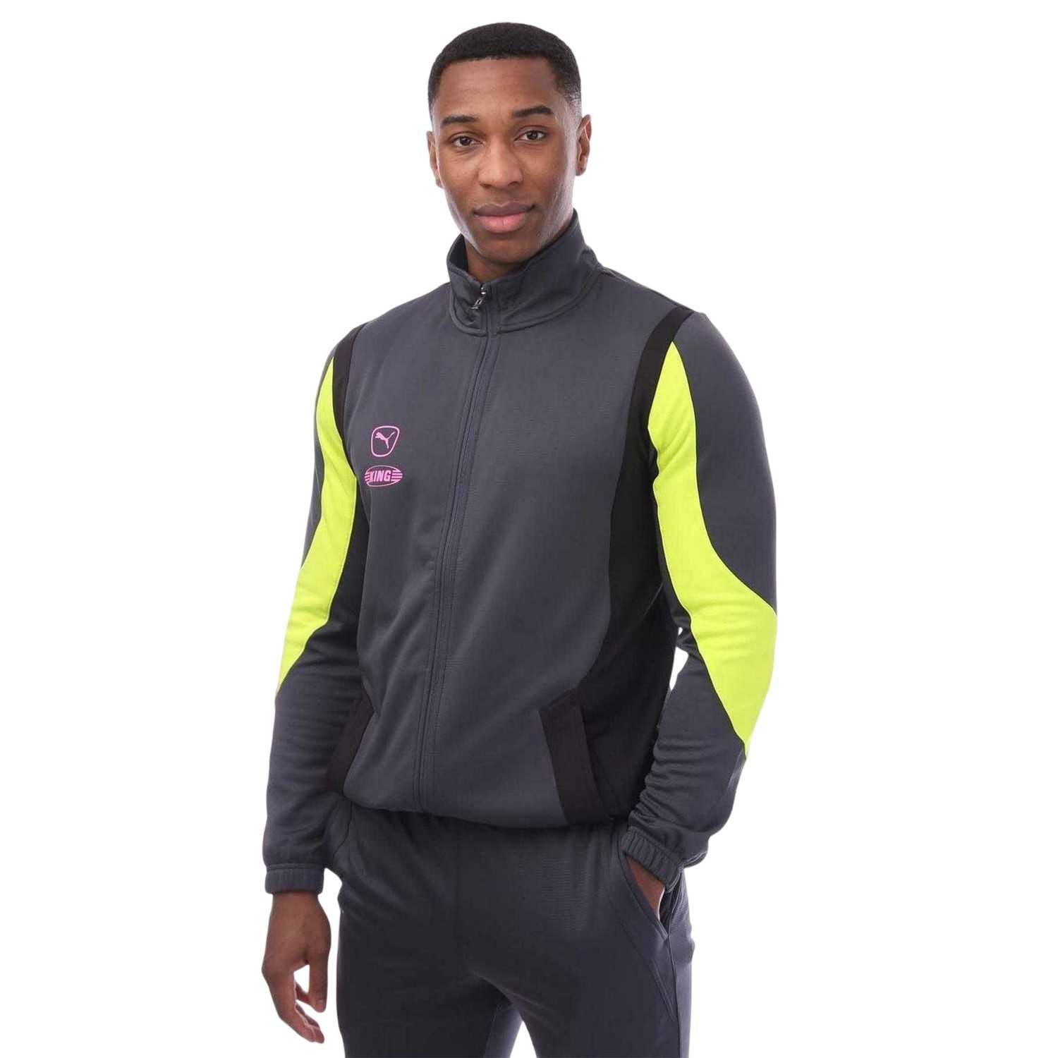 Grey - Lifestyle - Puma Mens King Pro Track Jacket