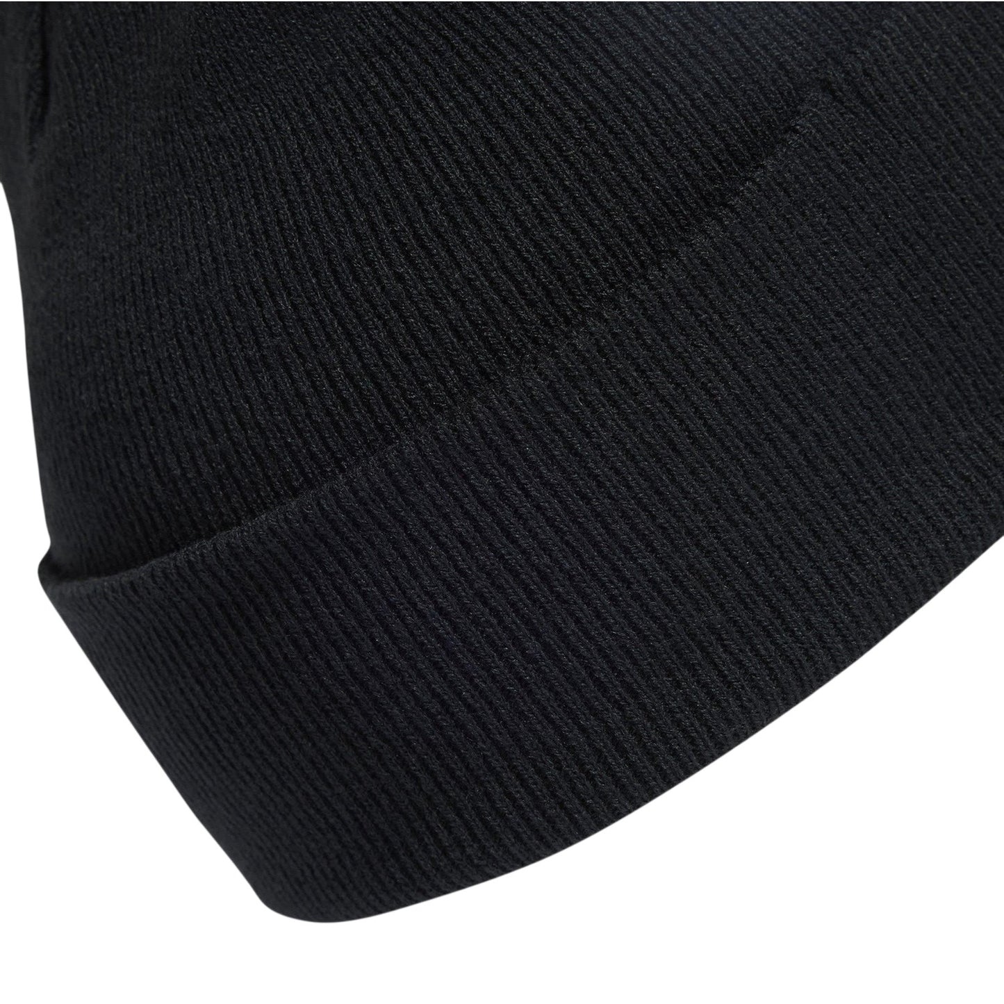 Black - Side - Adidas Metal Badge Beanie