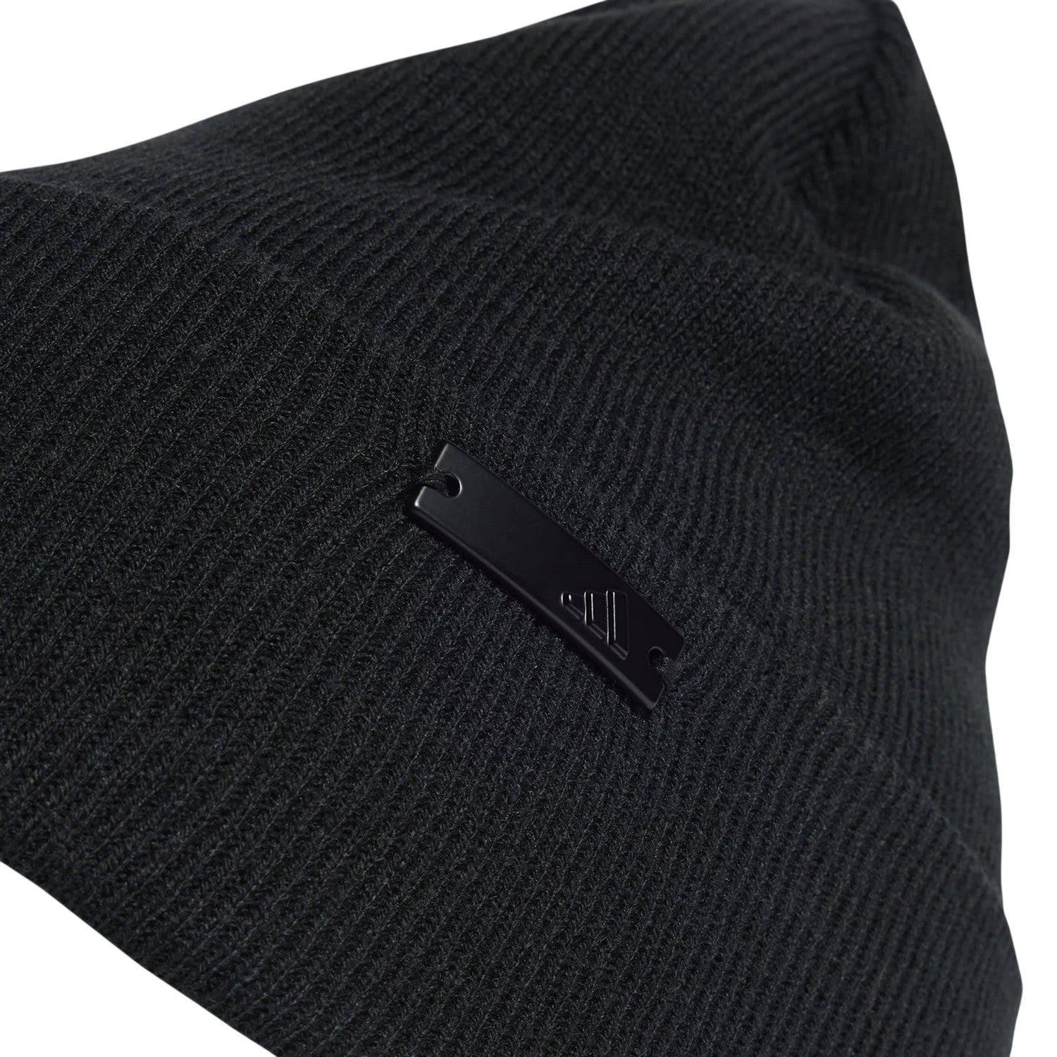 Black - Lifestyle - Adidas Metal Badge Beanie