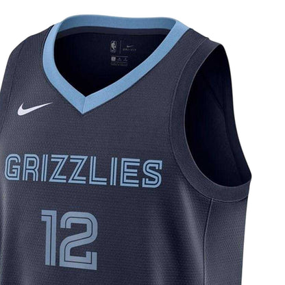 Memphis Blue - Side - Nike Childrens-Kids Ja Morant Basketball Jersey