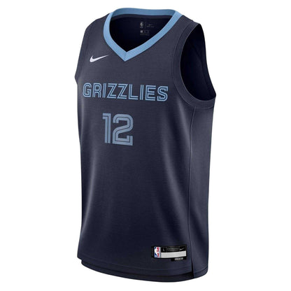 Memphis Blue - Front - Nike Childrens-Kids Ja Morant Basketball Jersey
