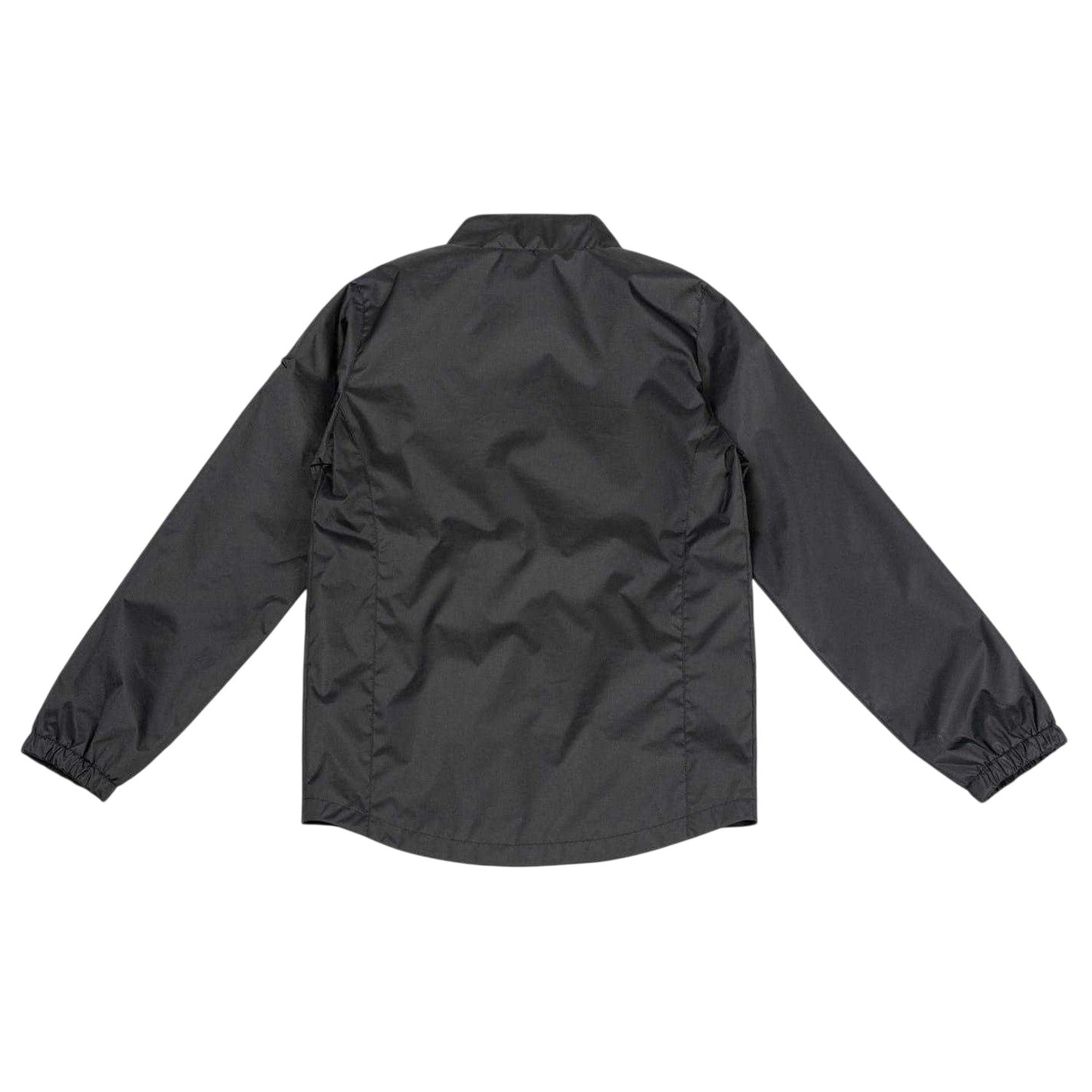 Black - Back - Slazenger Boys Funnel Neck Waterproof Jacket