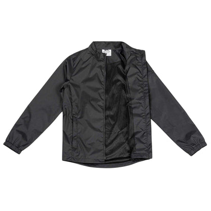 Black - Side - Slazenger Boys Funnel Neck Waterproof Jacket