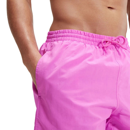 Pink - Lifestyle - Speedo Mens Essential Washed Swim Shorts