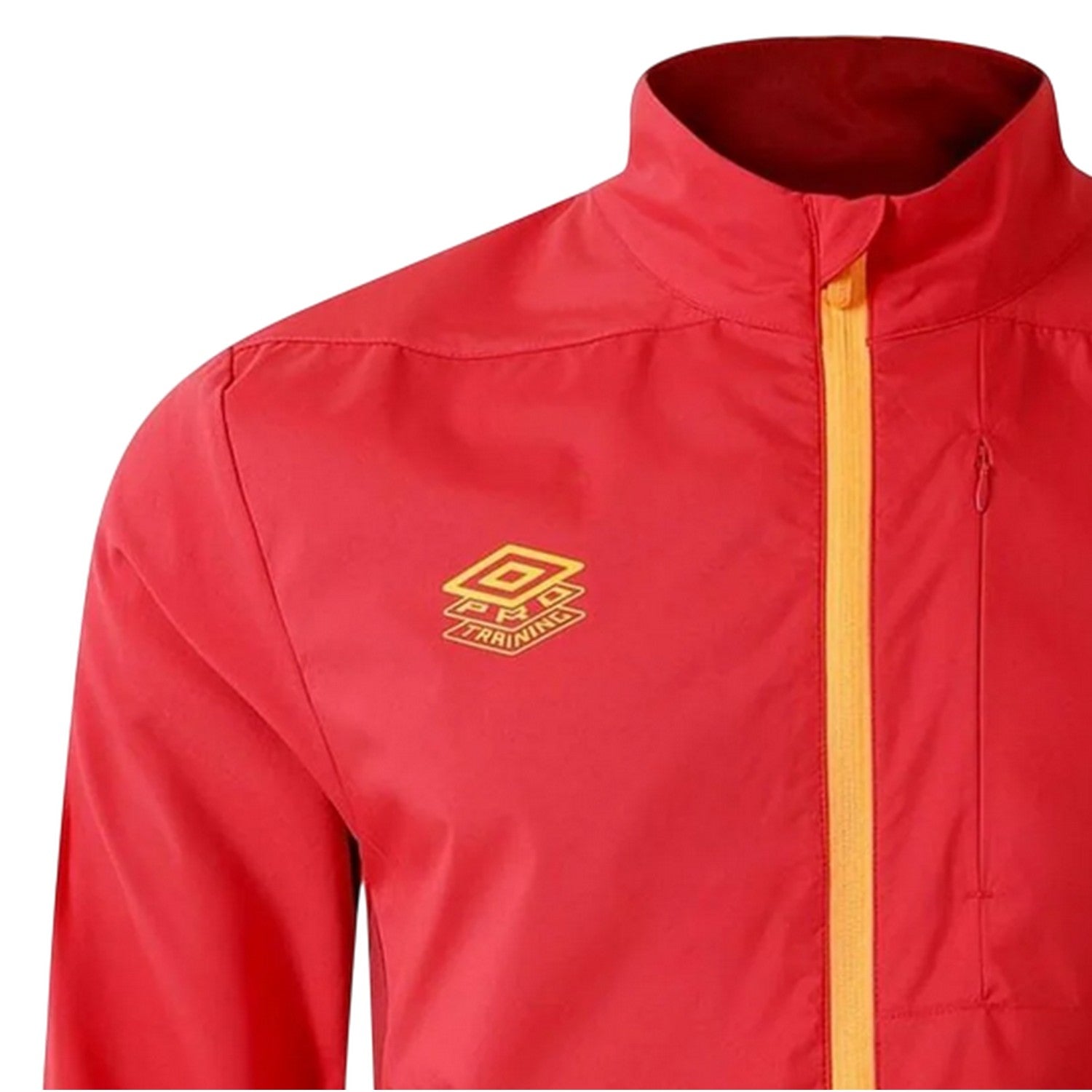 Red - Back - Umbro Mens Premier Pro Training Jacket
