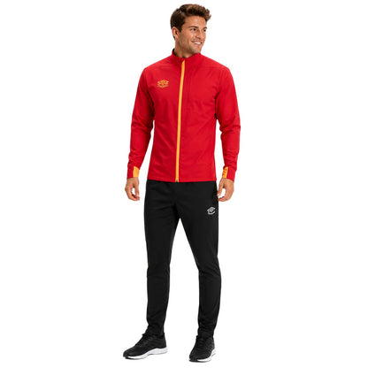 Red - Lifestyle - Umbro Mens Premier Pro Training Jacket