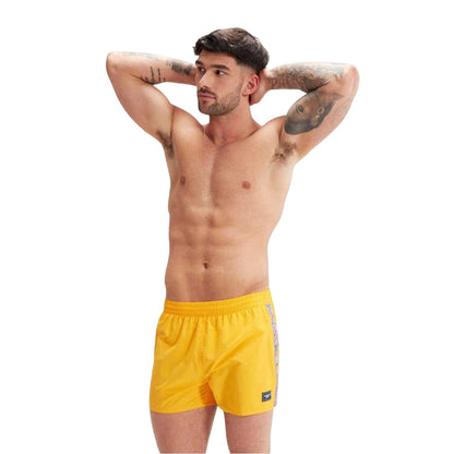 Yellow - Lifestyle - Speedo Mens Retro 13 Swim Shorts