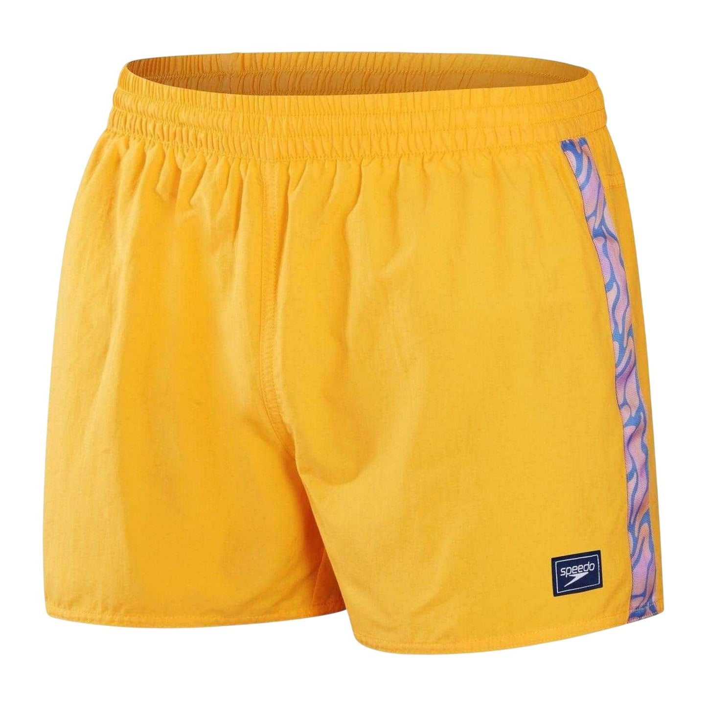 Yellow - Front - Speedo Mens Retro 13 Swim Shorts