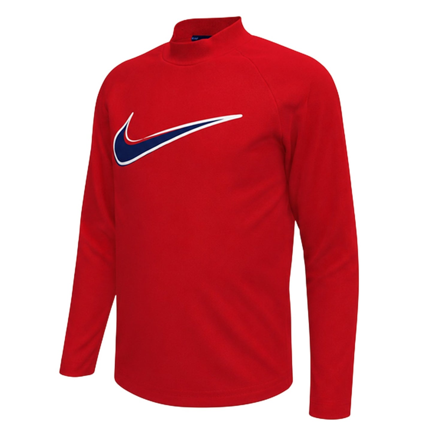 Blue-Red - Side - Nike Boys Logofetti Swimwear Set