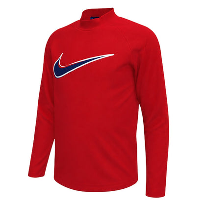 Blue-Red - Side - Nike Boys Logofetti Swimwear Set