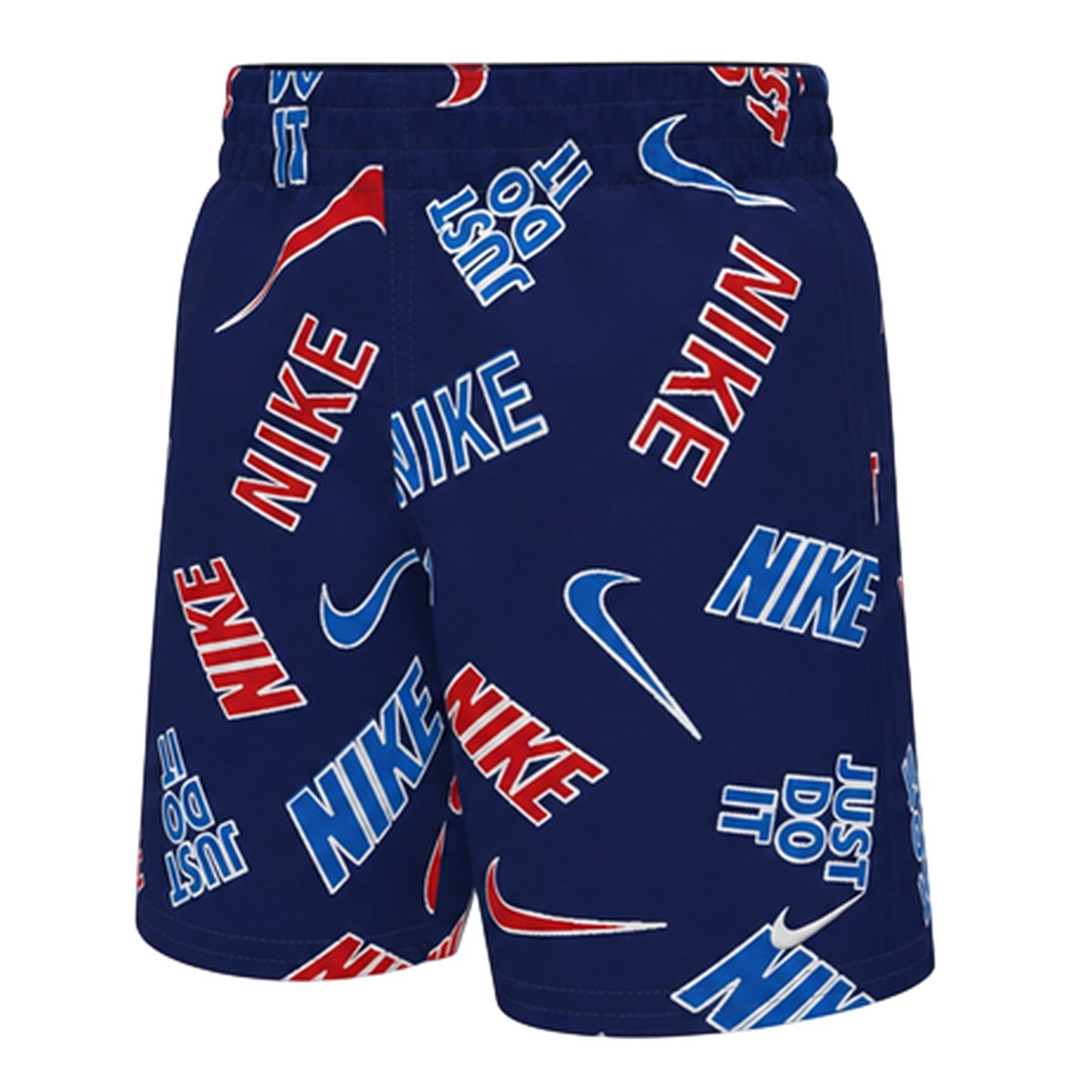 Blue-Red - Lifestyle - Nike Boys Logofetti Swimwear Set