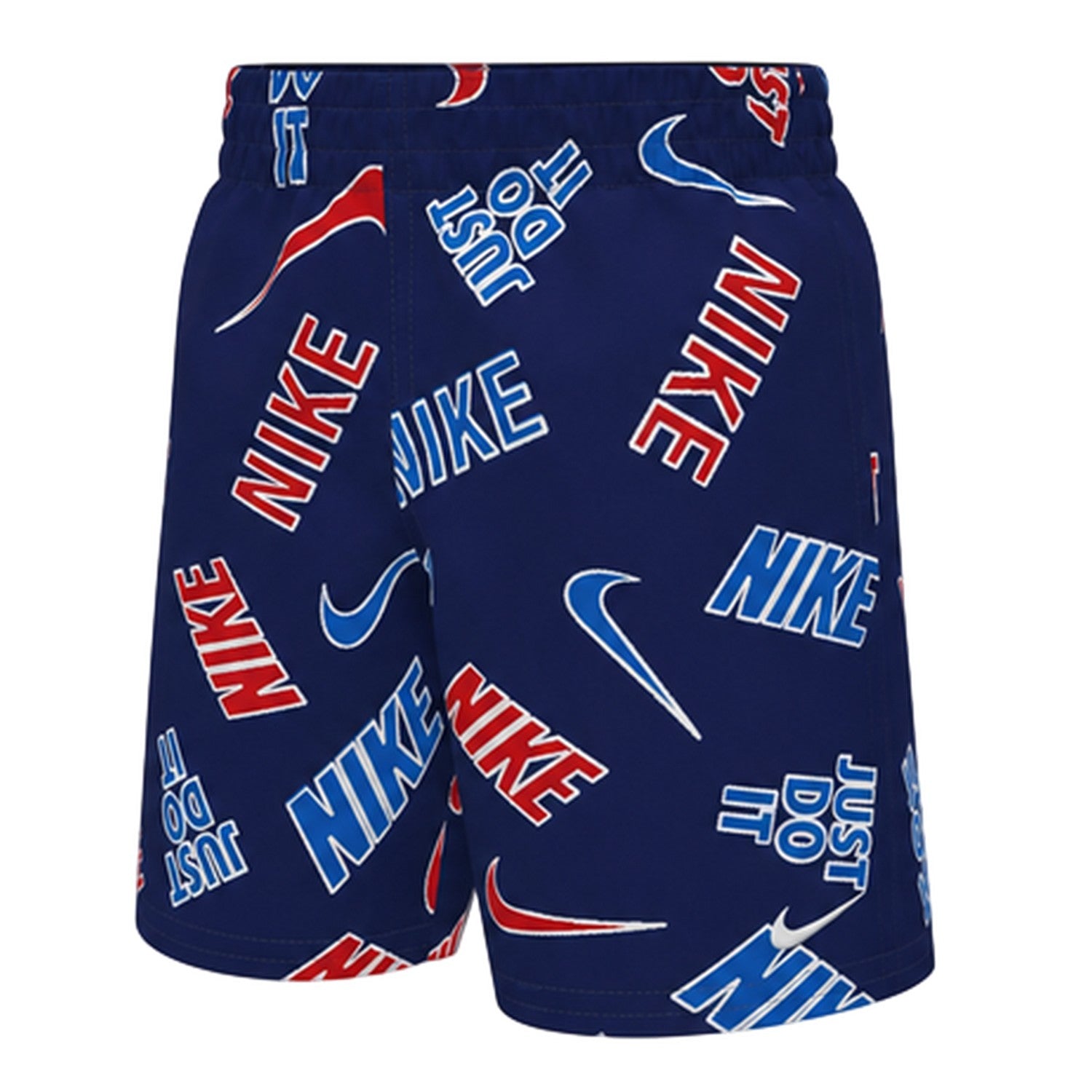 Blue-Red - Lifestyle - Nike Boys Logofetti Swimwear Set