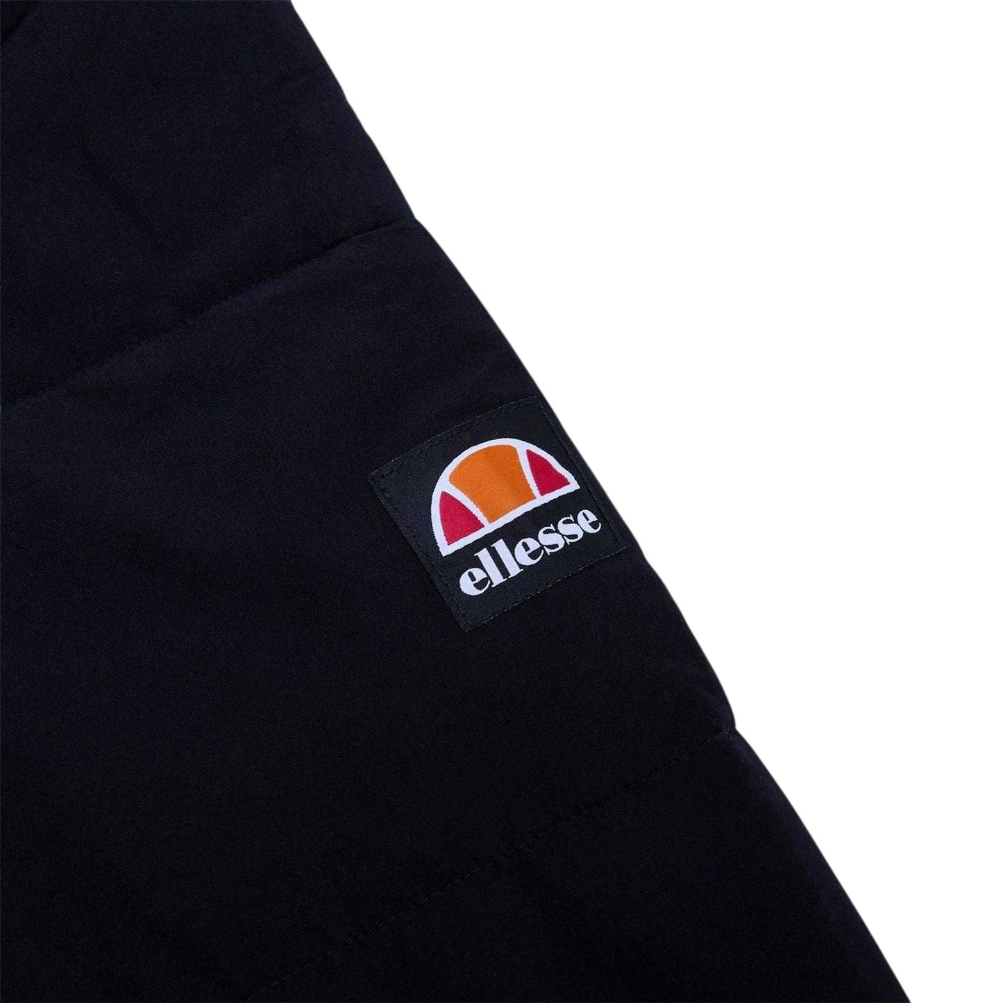 Black - Side - Ellesse Mens Igris Quilted Jacket