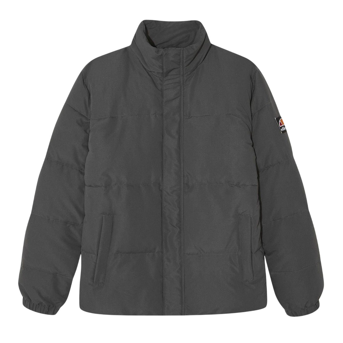 Dark Grey - Front - Ellesse Mens Igris Quilted Jacket