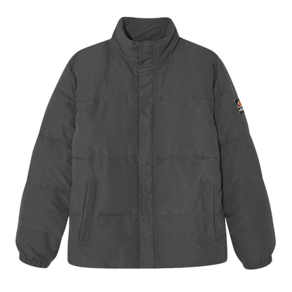 Dark Grey - Front - Ellesse Mens Igris Quilted Jacket