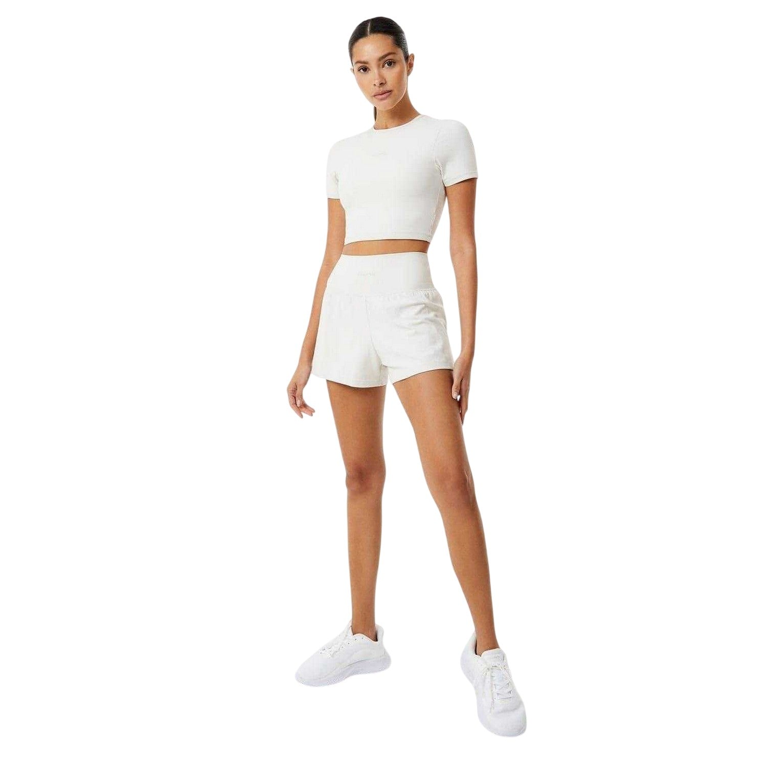Cream - Lifestyle - USA Pro Womens-Ladies Sophie Habboo Cropped T-Shirt