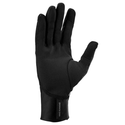 Black - Back - Nike Womens-Ladies Pacer Midweight Running Gloves
