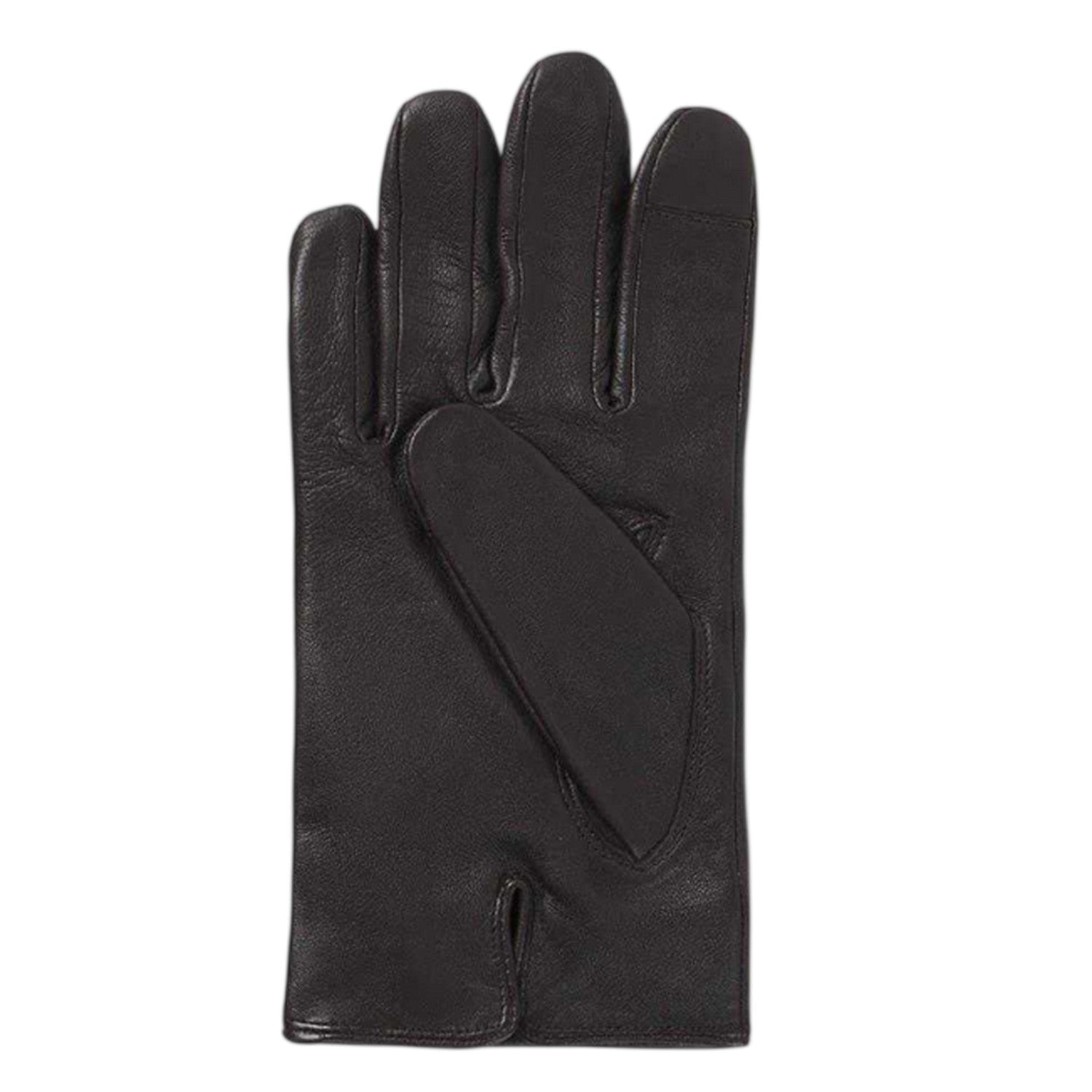 Brown - Side - Boss Mens Hainz Me Fleece Gloves