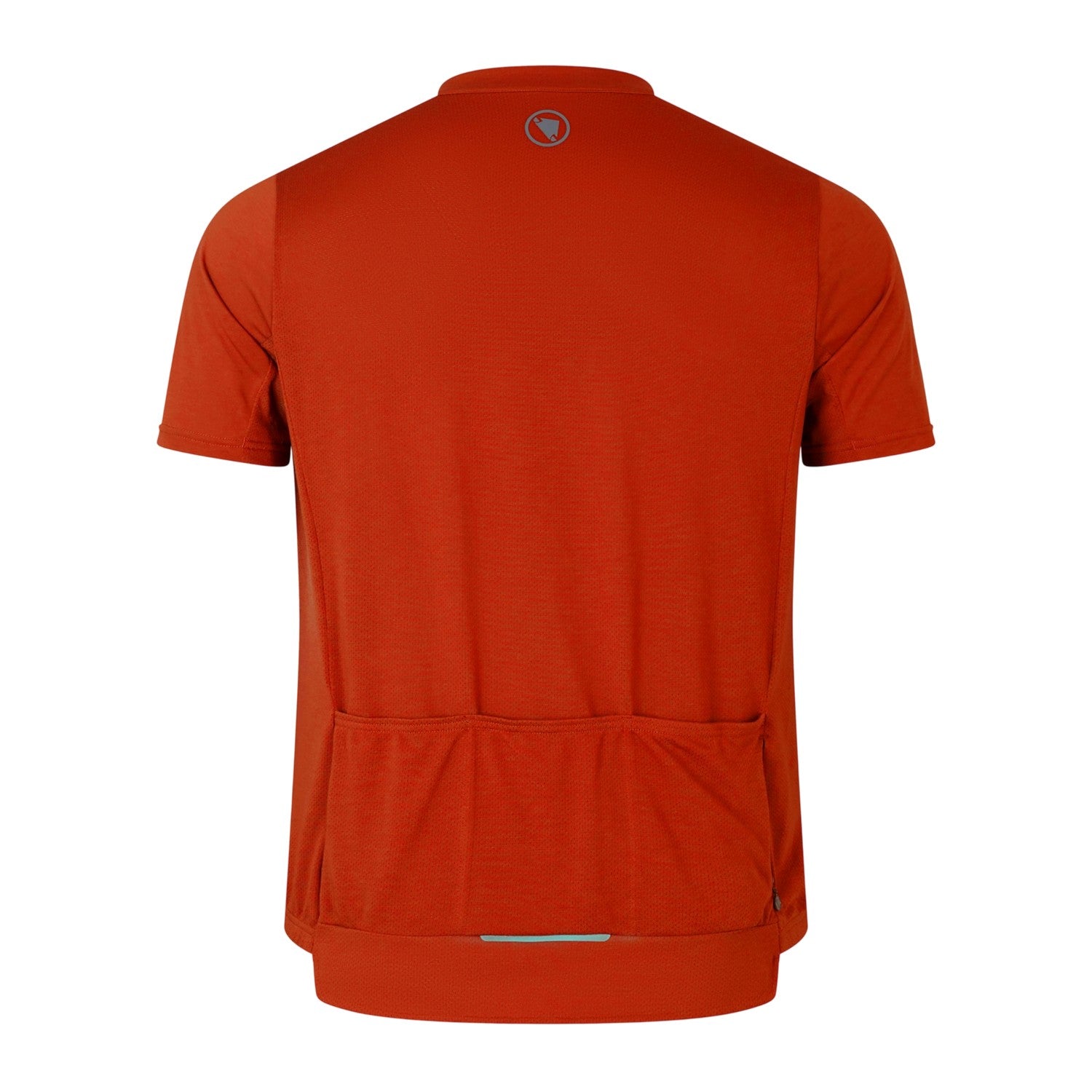 Flame Red - Back - Endura Mens Loop Short-Sleeved Cycling Jersey
