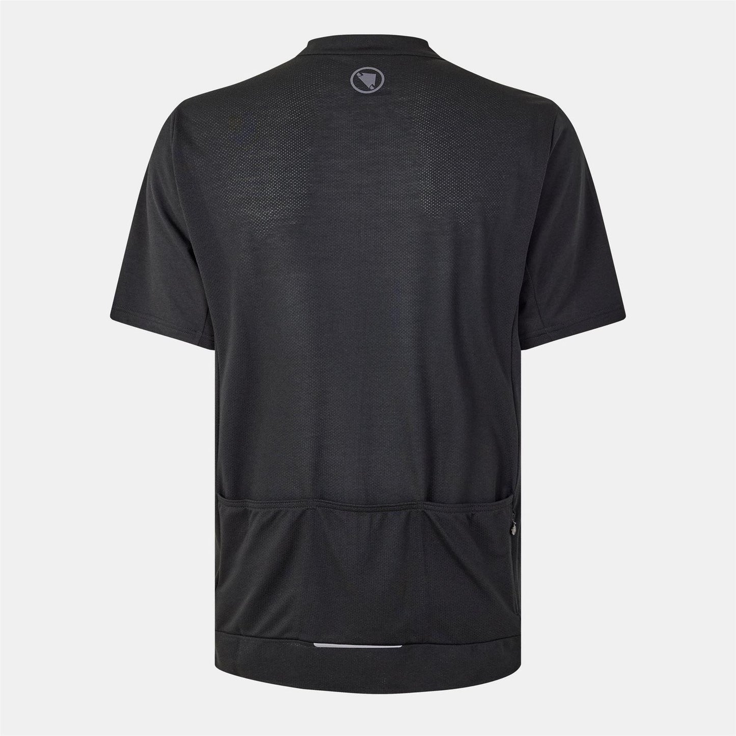 Black - Front - Endura Mens Loop Short-Sleeved Cycling Jersey
