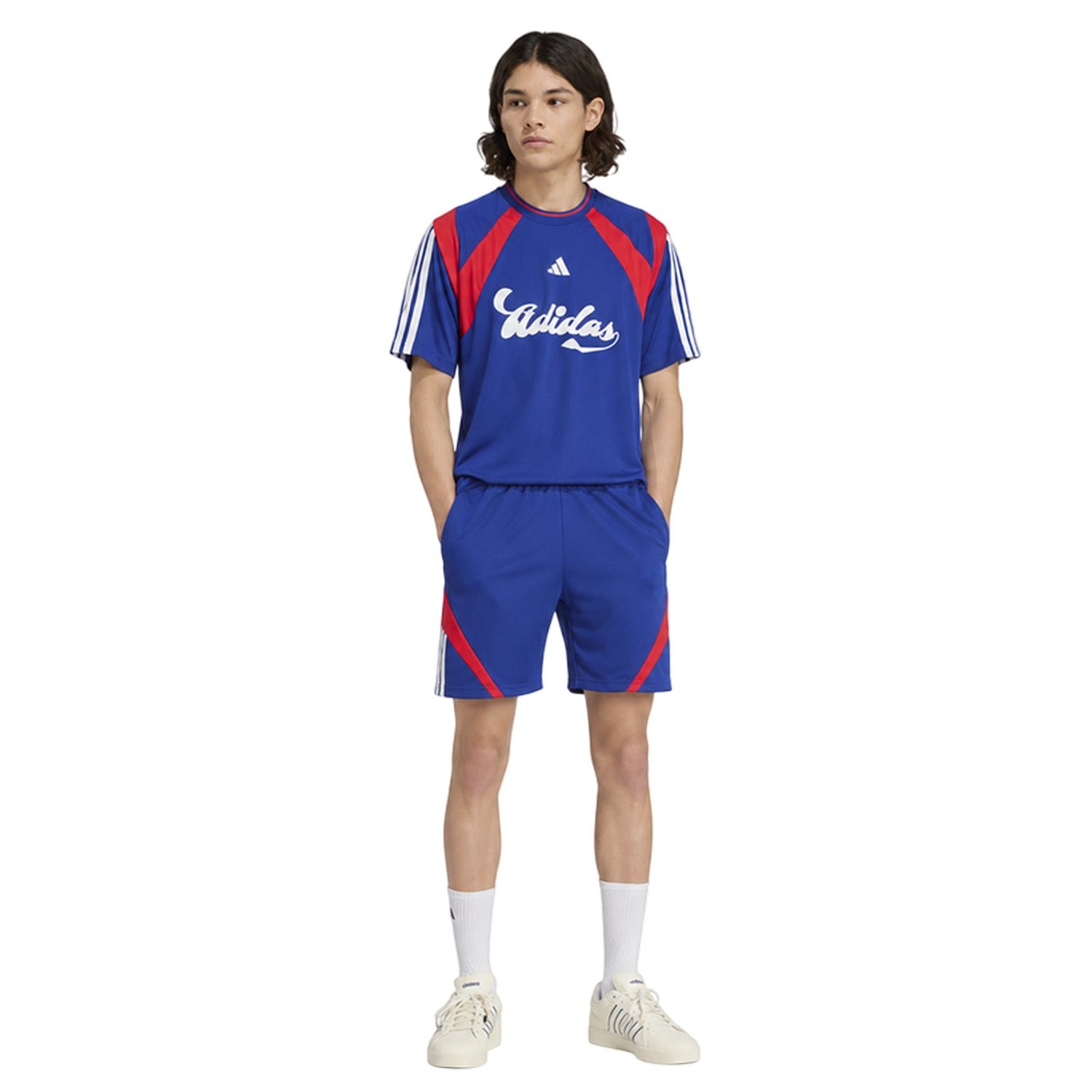 Blue - Lifestyle - Adidas Mens HOT Raglan T-Shirt