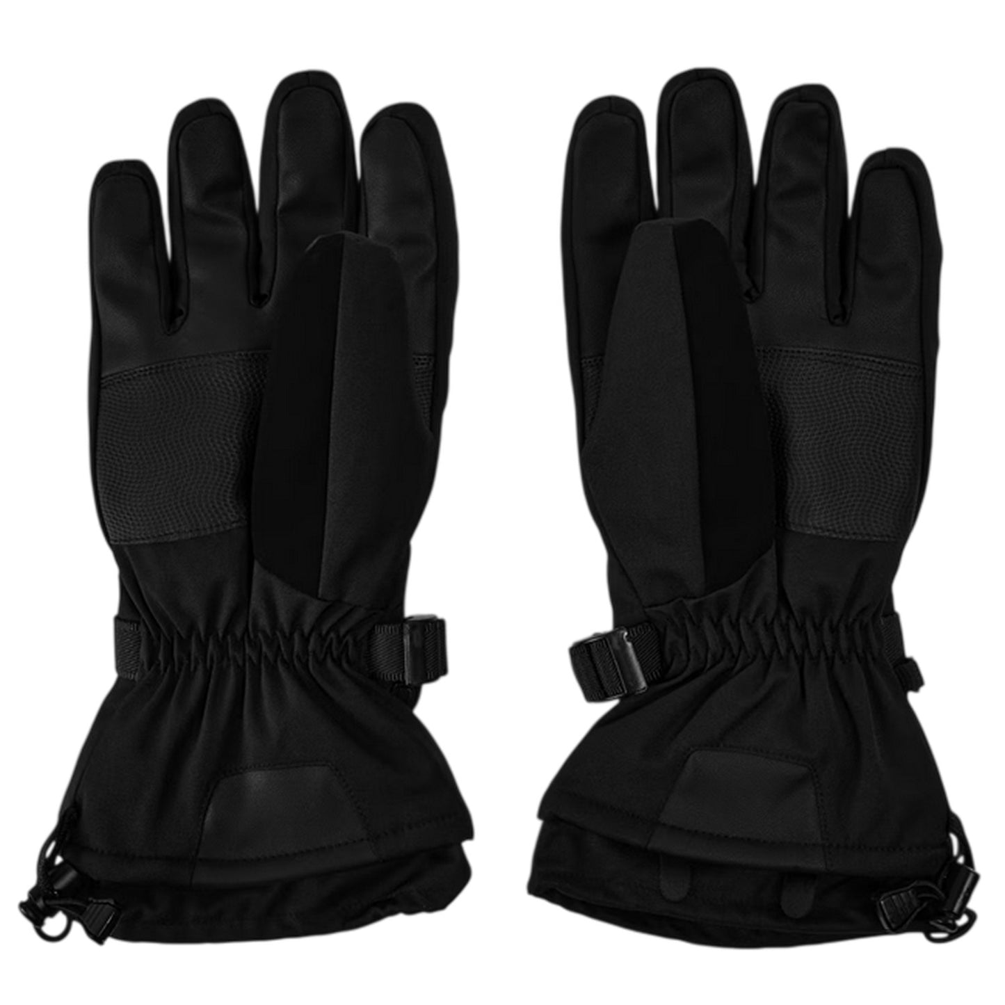 Black - Back - Spyder Mens Snowboarding Gloves
