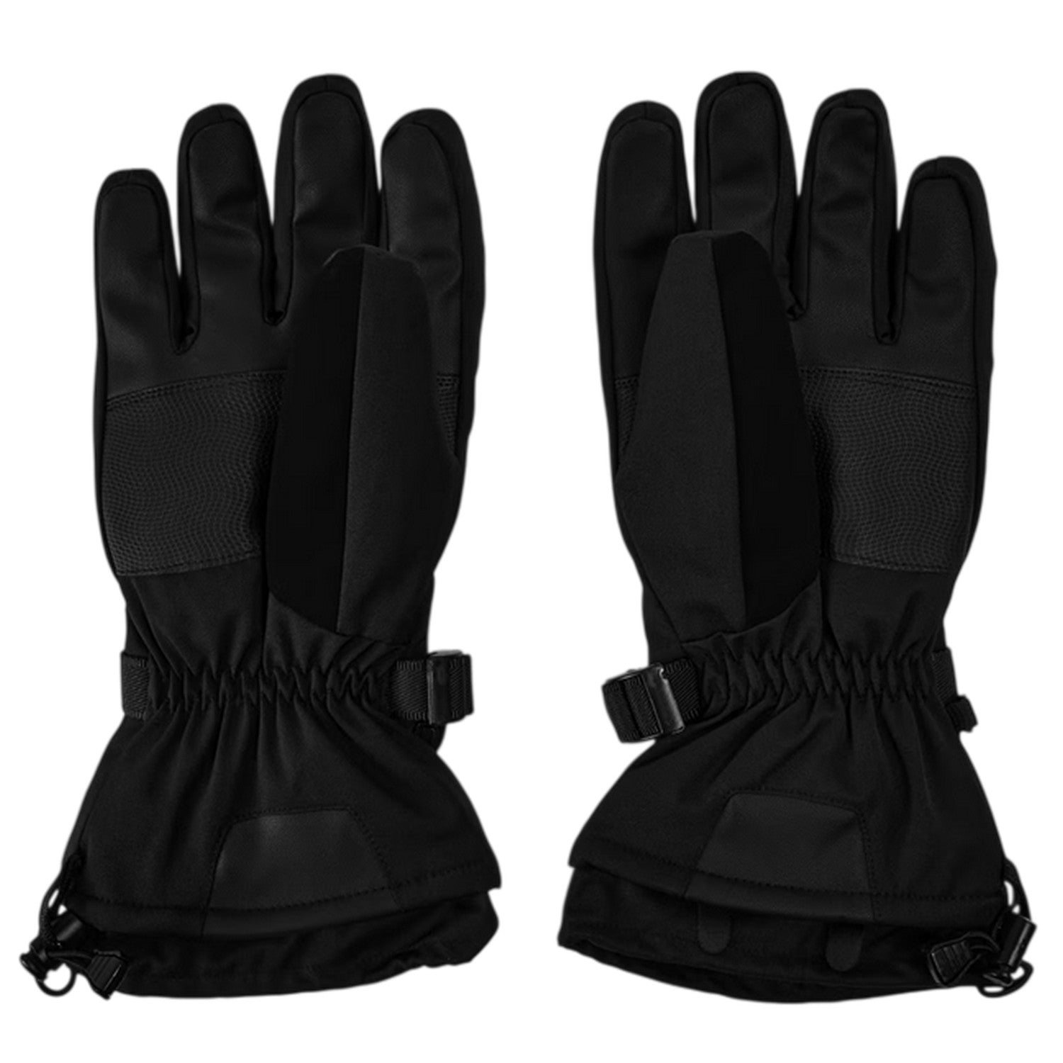 Black - Back - Spyder Mens Snowboarding Gloves