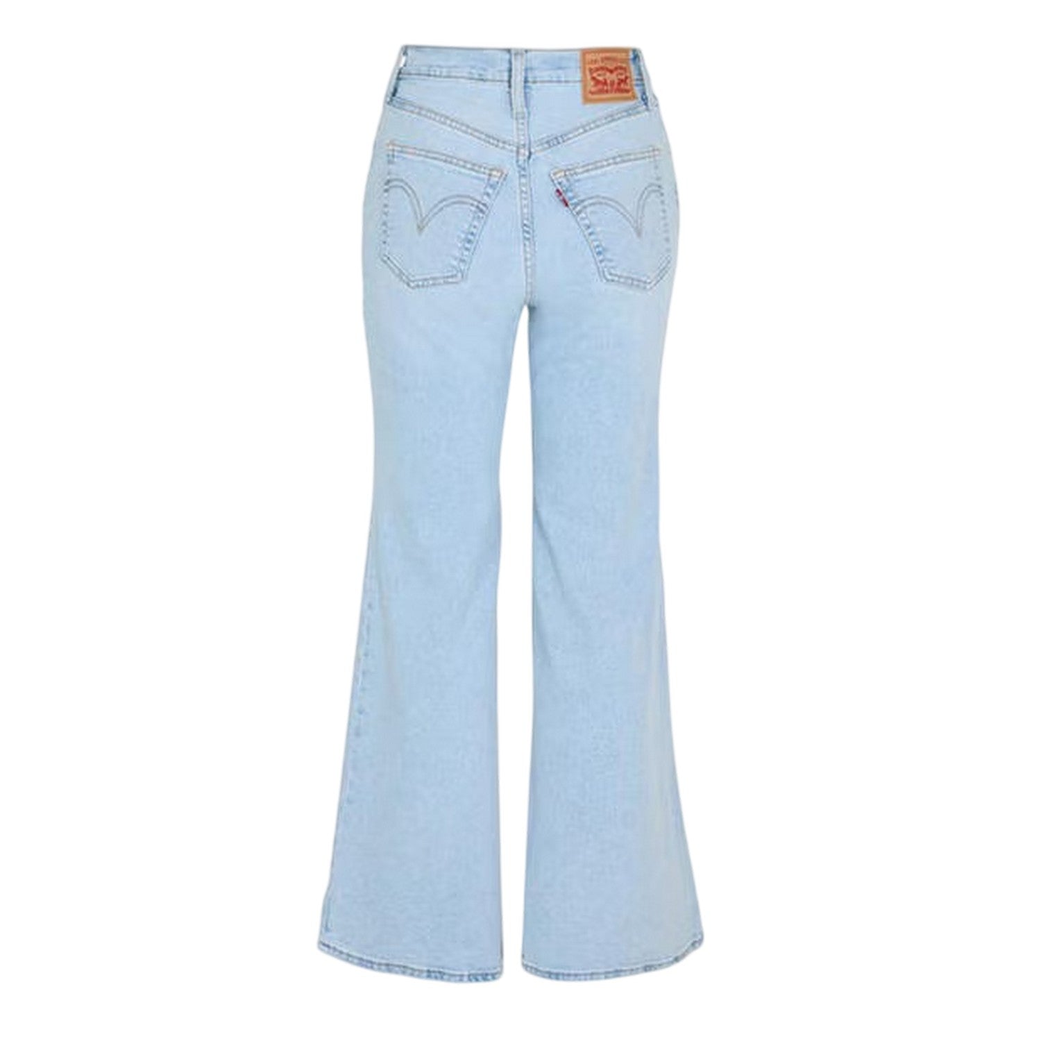 Bells N Whistles - Back - Levis Womens-Ladies Ribcage High Rise Wide Leg Jeans