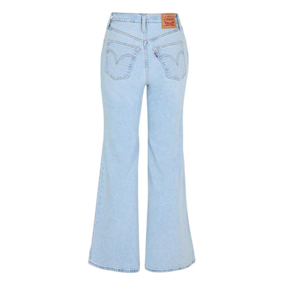 Bells N Whistles - Back - Levis Womens-Ladies Ribcage High Rise Wide Leg Jeans