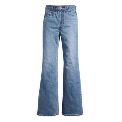 Sonoma Walks - Front - Levis Womens-Ladies Ribcage High Rise Wide Leg Jeans