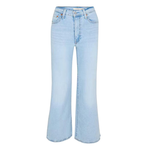 Bells N Whistles - Front - Levis Womens-Ladies Ribcage High Rise Wide Leg Jeans