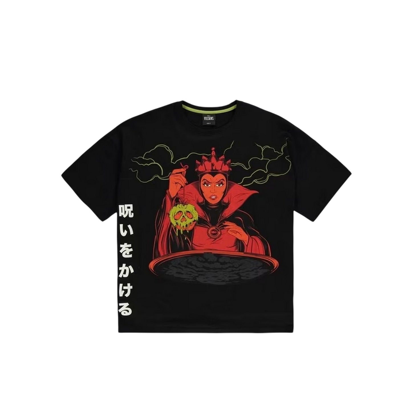 Black - Front - Snow White Womens-Ladies Poison Apple T-Shirt