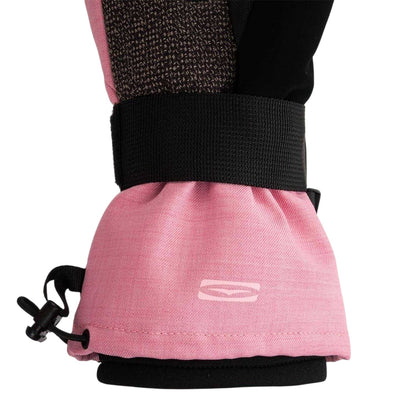 Black-Pink - Side - Gul Womens-Ladies Powder Ski Gloves