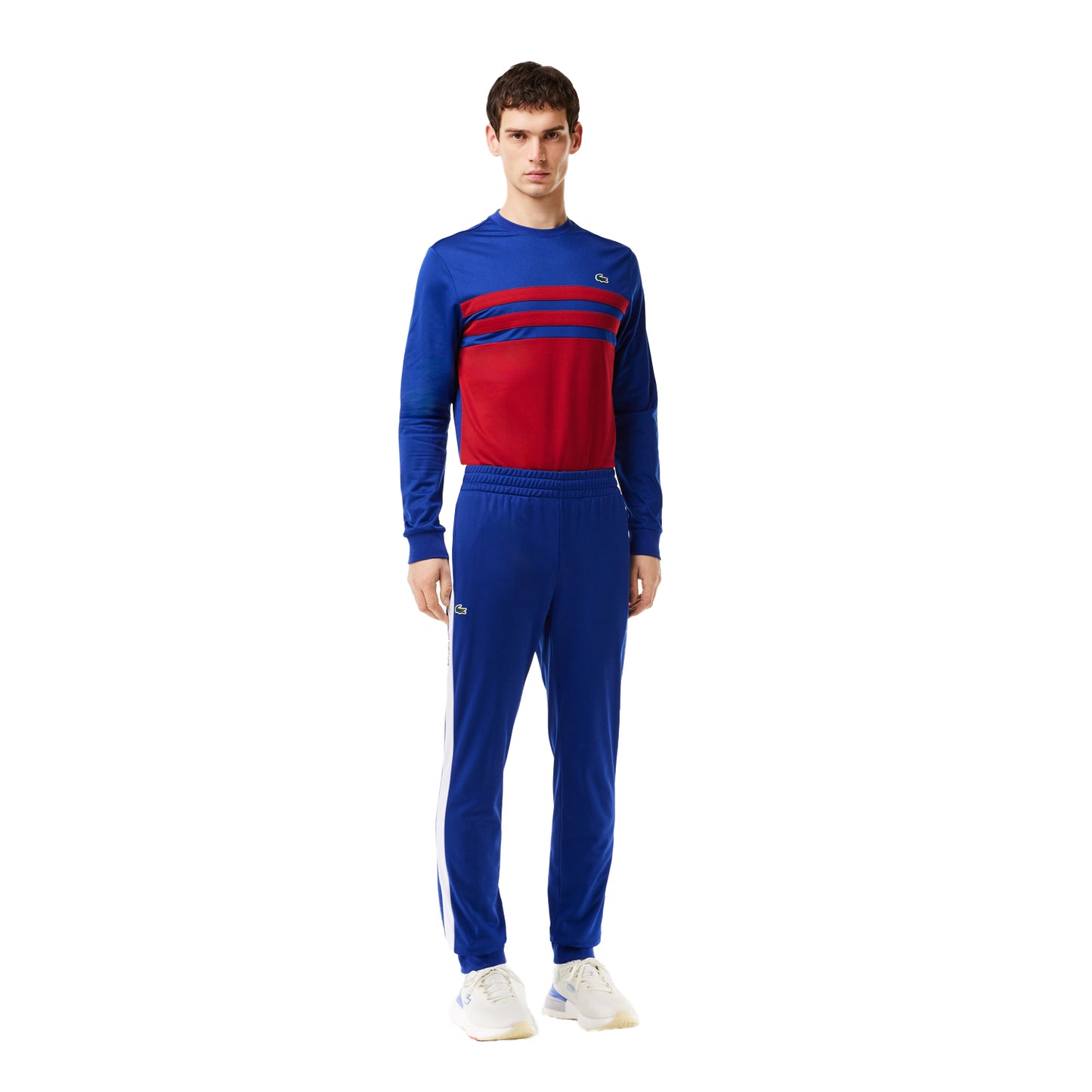Blue - Lifestyle - Lacoste Mens Sportsuit Tennis Jogging Bottoms