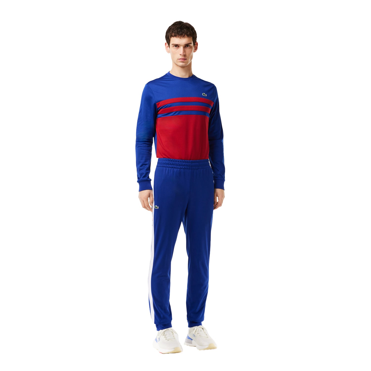Blue - Lifestyle - Lacoste Mens Sportsuit Tennis Jogging Bottoms
