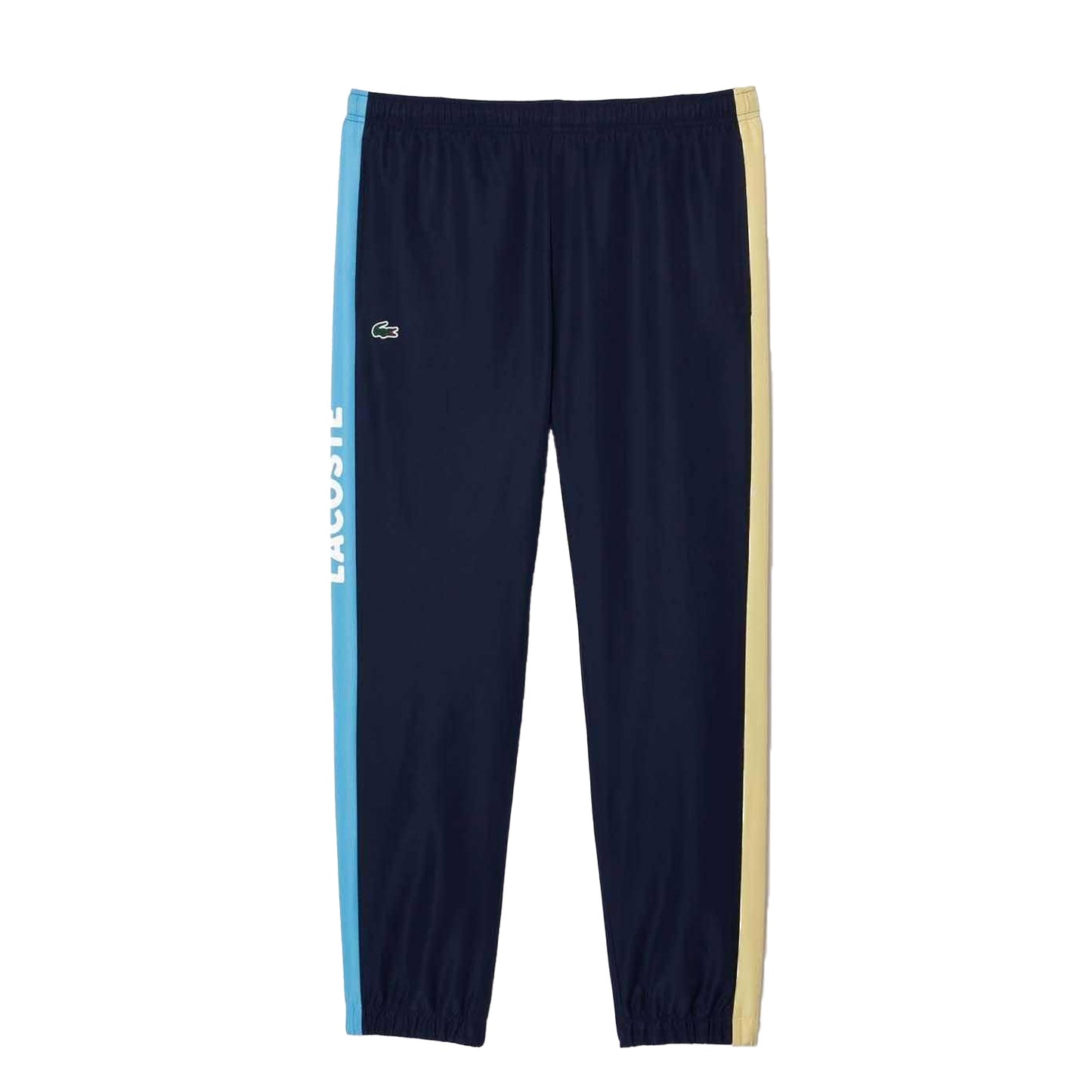 Navy - Front - Lacoste Mens Sportsuit Tennis Jogging Bottoms