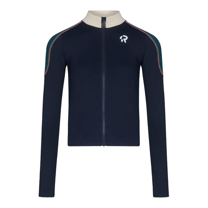 Navy - Front - Red Run Womens-Ladies Full Zip Technical Top
