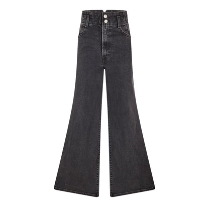 First Or Last - Front - Levis Womens-Ladies Ribcage Denim Tapered Jeans