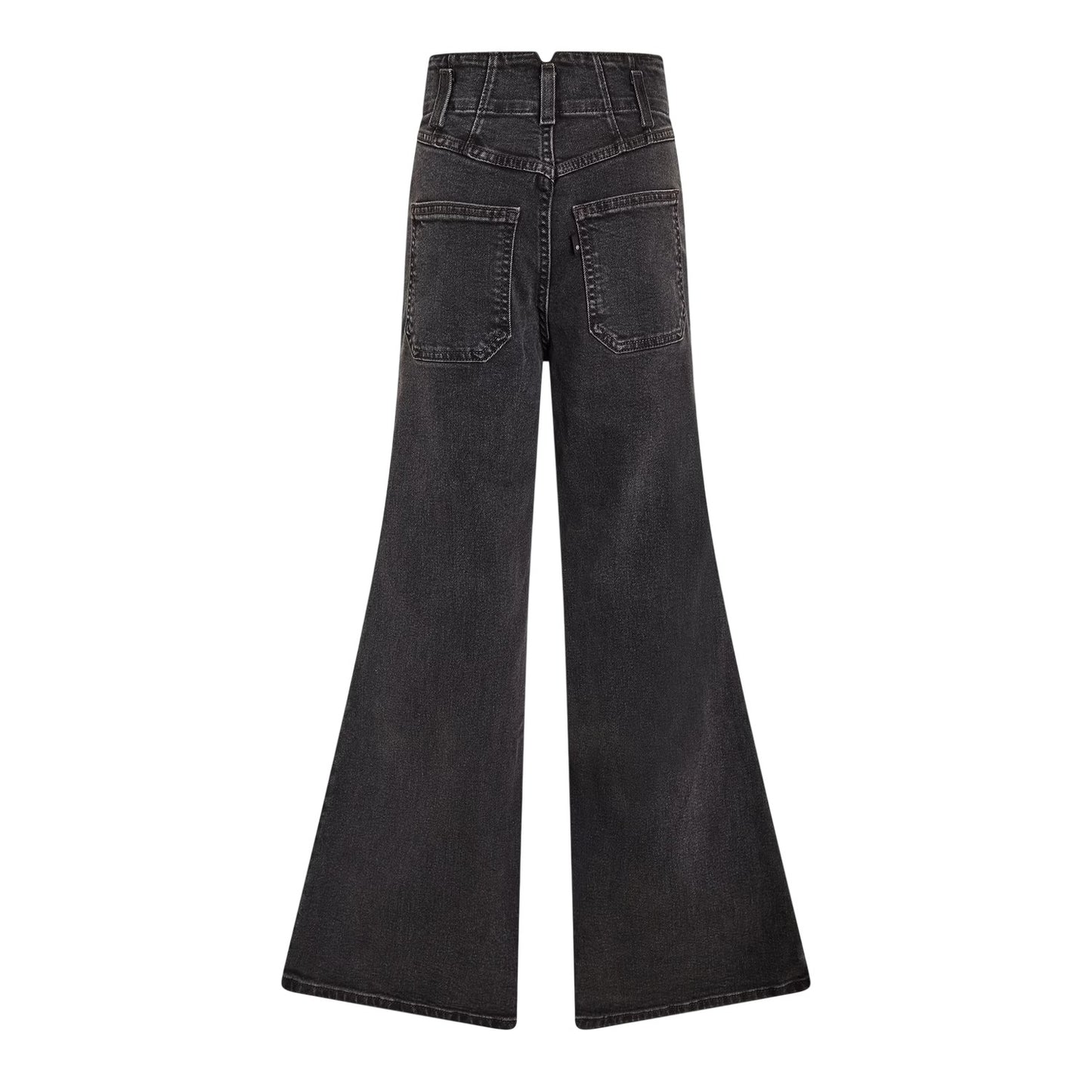 First Or Last - Back - Levis Womens-Ladies Ribcage Denim Tapered Jeans
