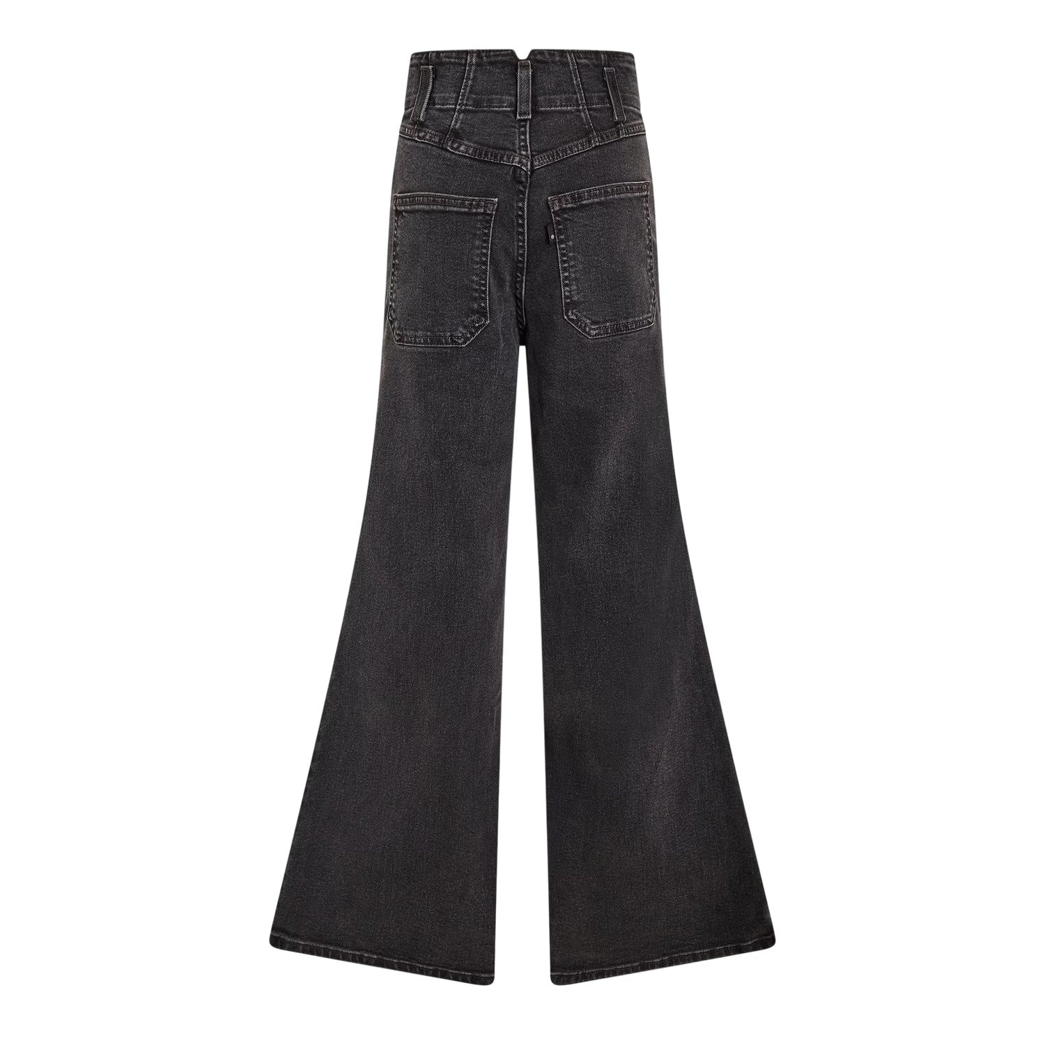 First Or Last - Back - Levis Womens-Ladies Ribcage Denim Tapered Jeans