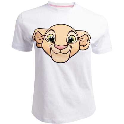 Light - Front - The Lion King Womens-Ladies Nala Graphic Print T-Shirt